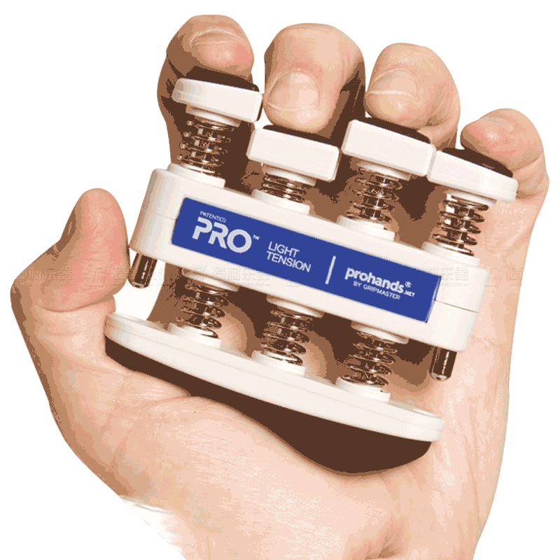 美国ProHands专业版Pro钢琴手指训练器吉他指力器练习握力器7磅等