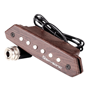 天音木吉他拾音器免开孔扩音A710 810民谣吉它T901 902 903可打板