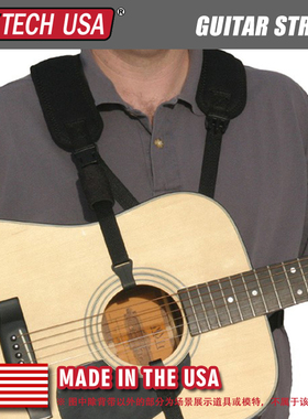 美国产OPTECHUSA Neotech 双肩式原声木吉他古典专用背带软垫夹层