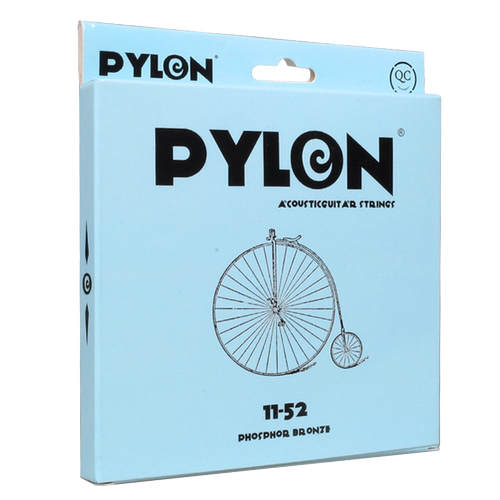 派林 PYLON 1602 镀膜弦 6角芯 磷铜民谣吉他弦 琴弦 木吉他弦