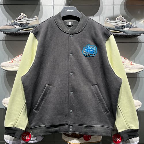 李宁棒球服夹克2024新款运动服