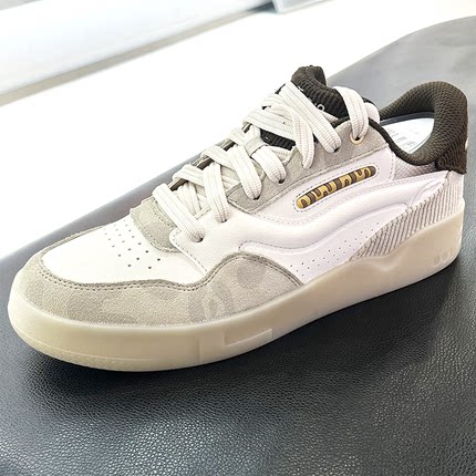 李宁休闲鞋2025春季新款001 BTC 2 男女同款经典百搭板鞋AGCV019