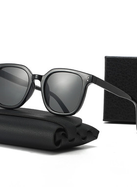 防紫外线方形男女通用高级感墨镜