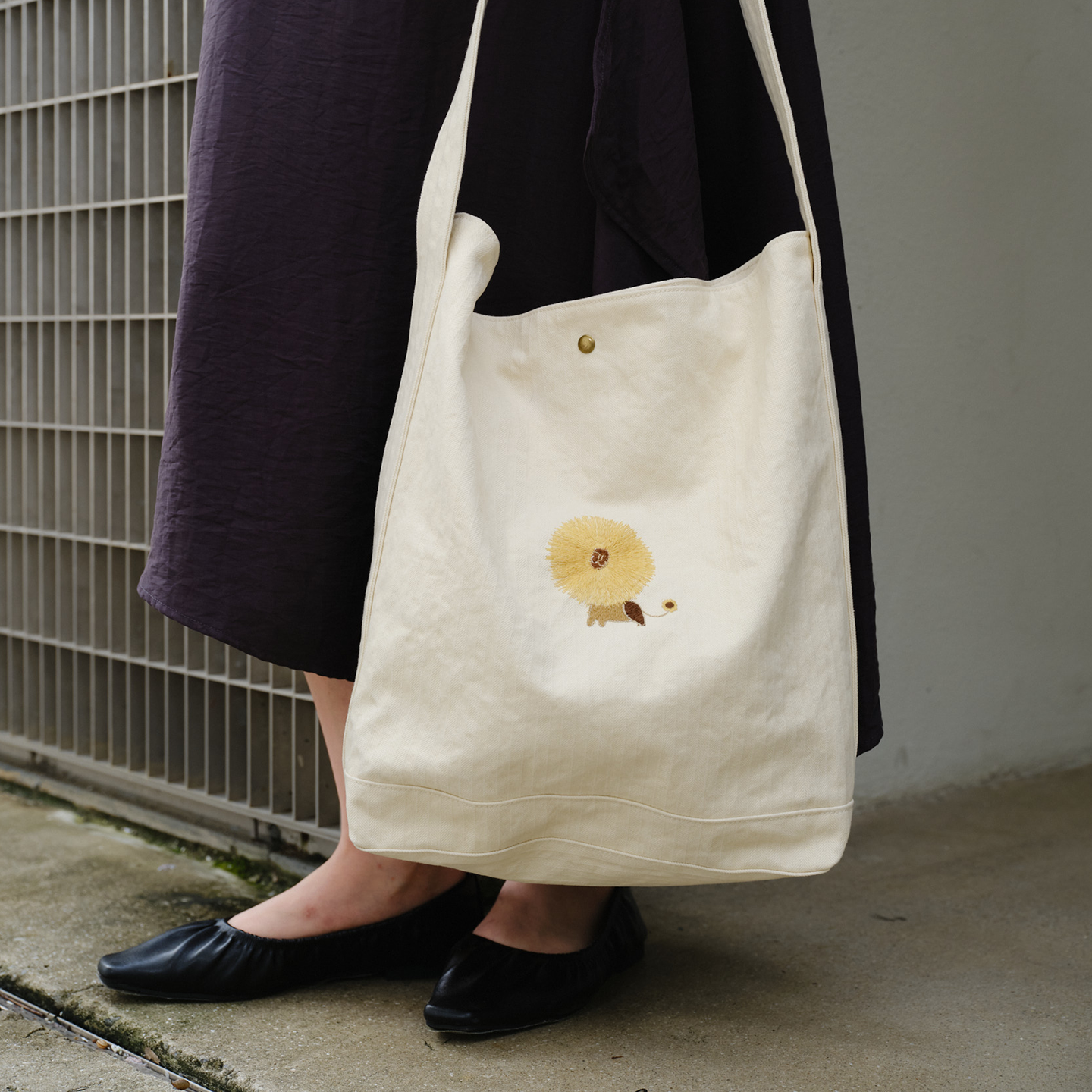 TetoReve刺叙设计师款帆布包