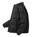 立领外套翻新加厚加工定制 九成品衣皮大码 夹克羽绒服男士 2025新款