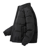 立领外套翻新加厚加工定制 九成品衣皮大码 夹克羽绒服男士 2025新款