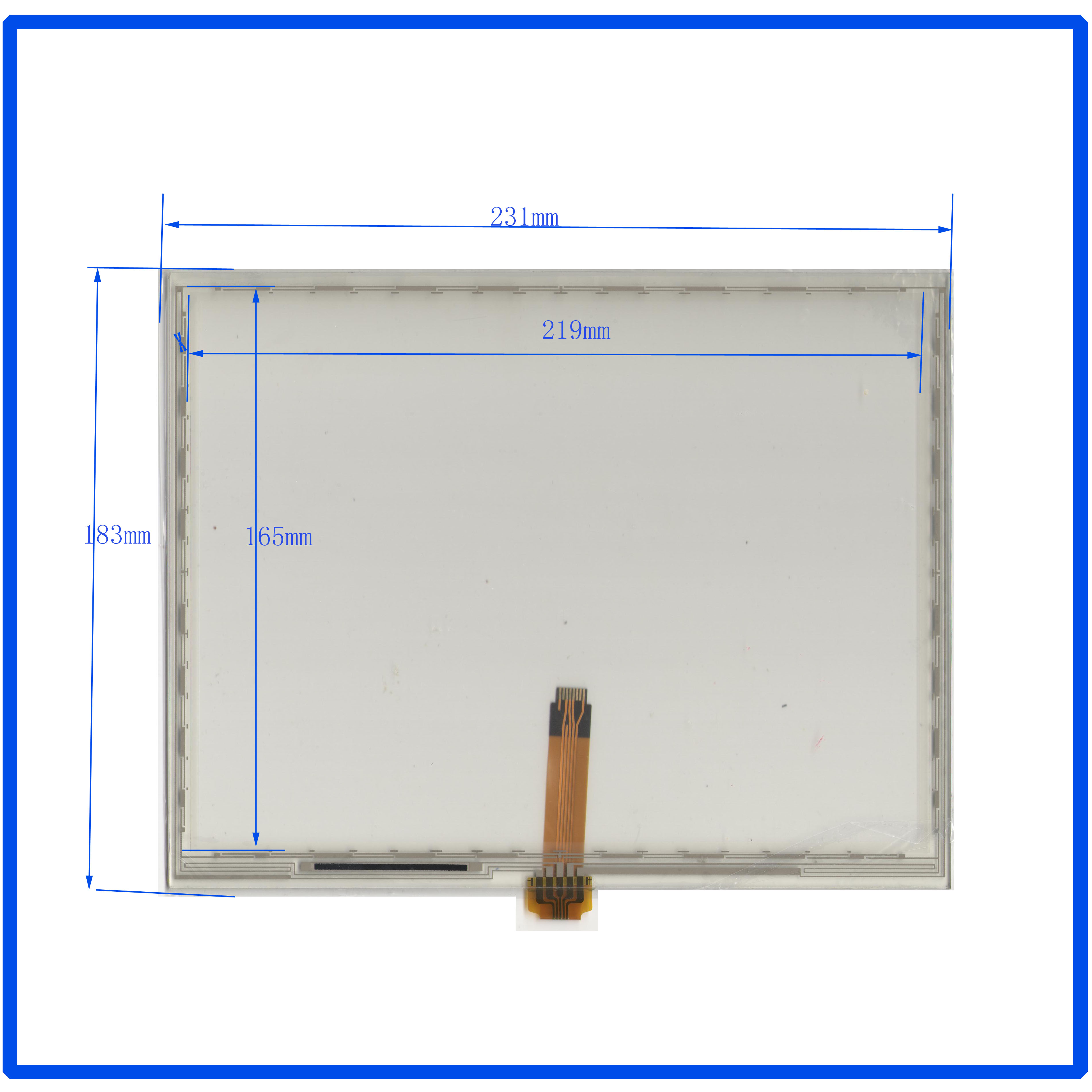 用于RTP104A5B004 GS3 2630 触摸手写外屏幕玻璃工控屏质量好