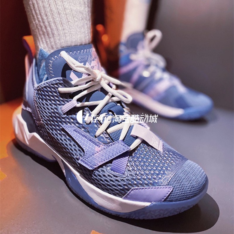 AJ威少气垫实战缓震包裹篮球鞋