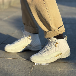 Jordan DR8887 白黄限定百搭休闲篮球鞋 FD9101 AJ12灰金 Air