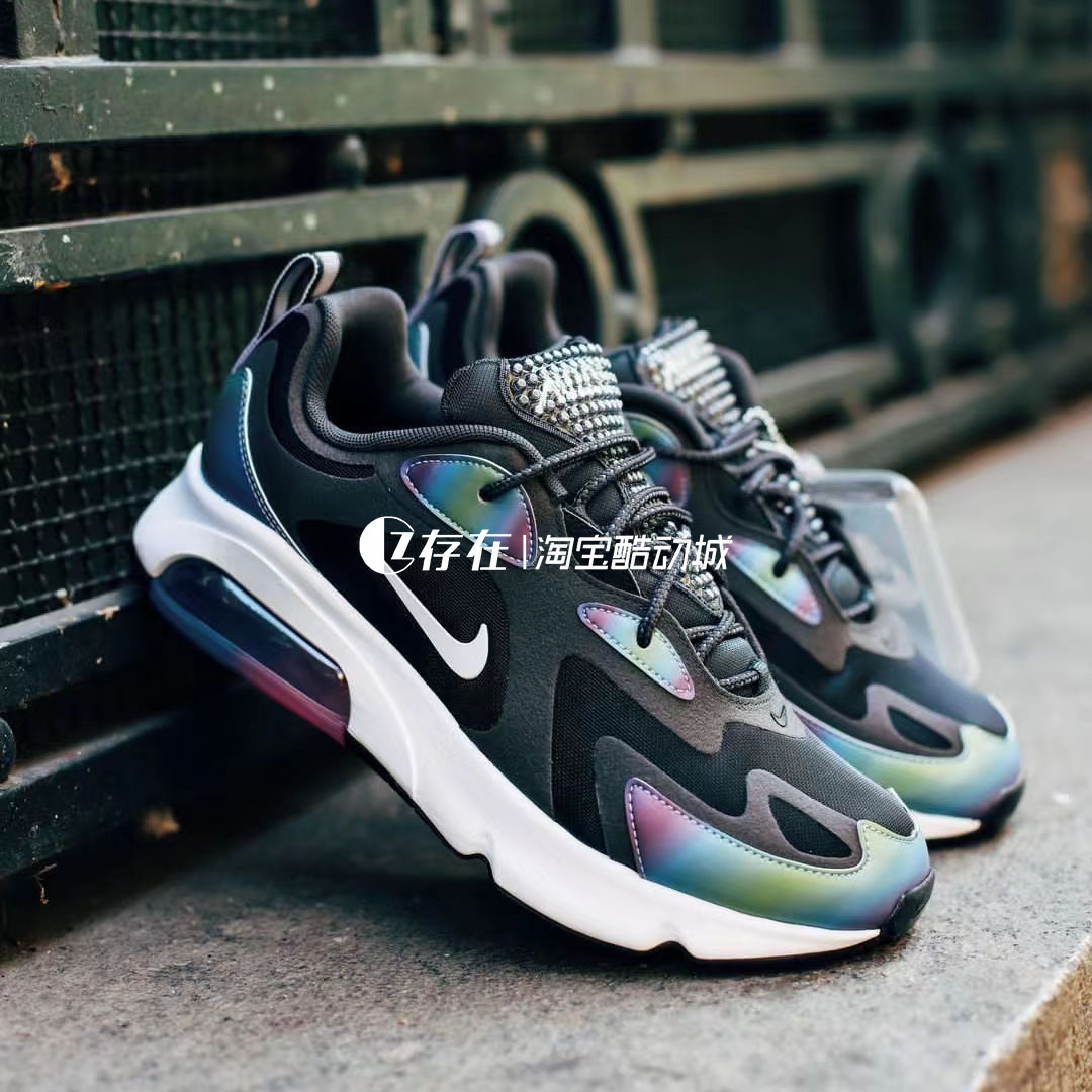nike耐克200男女炫彩气泡跑步