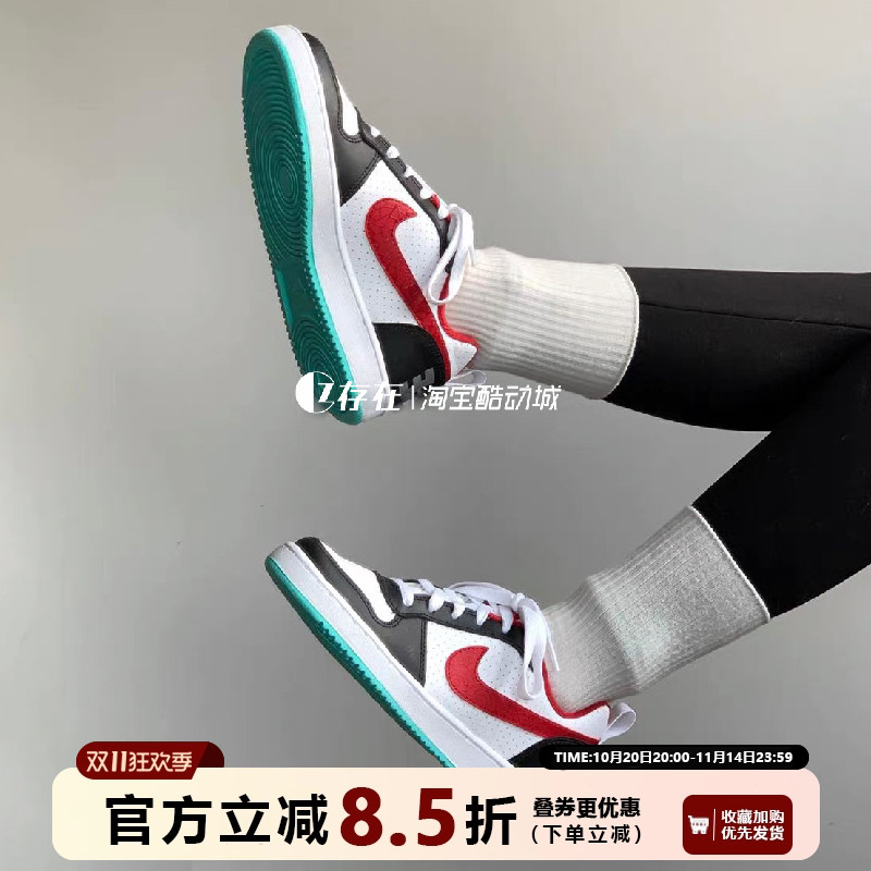 休闲板鞋Nike低帮小白鞋复古