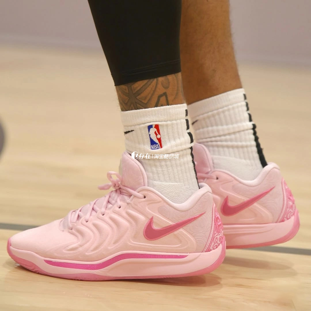 Nike/耐克 KD 17 EP 杜兰特男子缓震防滑低帮篮球鞋 FZ1519-600