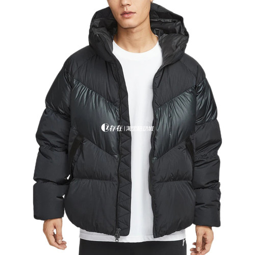 Nike/耐克 2025AW Sportswear 情侣连帽保暖运动羽绒服IB2961-010