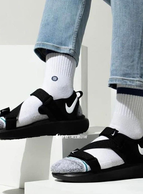 Nike/耐克Vista Sandal男子黑色户外百搭运动沙滩凉鞋DJ6605-001