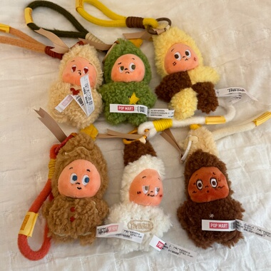 高版本星星人美味时刻&好梦气象局小饼干毛绒挂件钥匙扣盲盒礼物