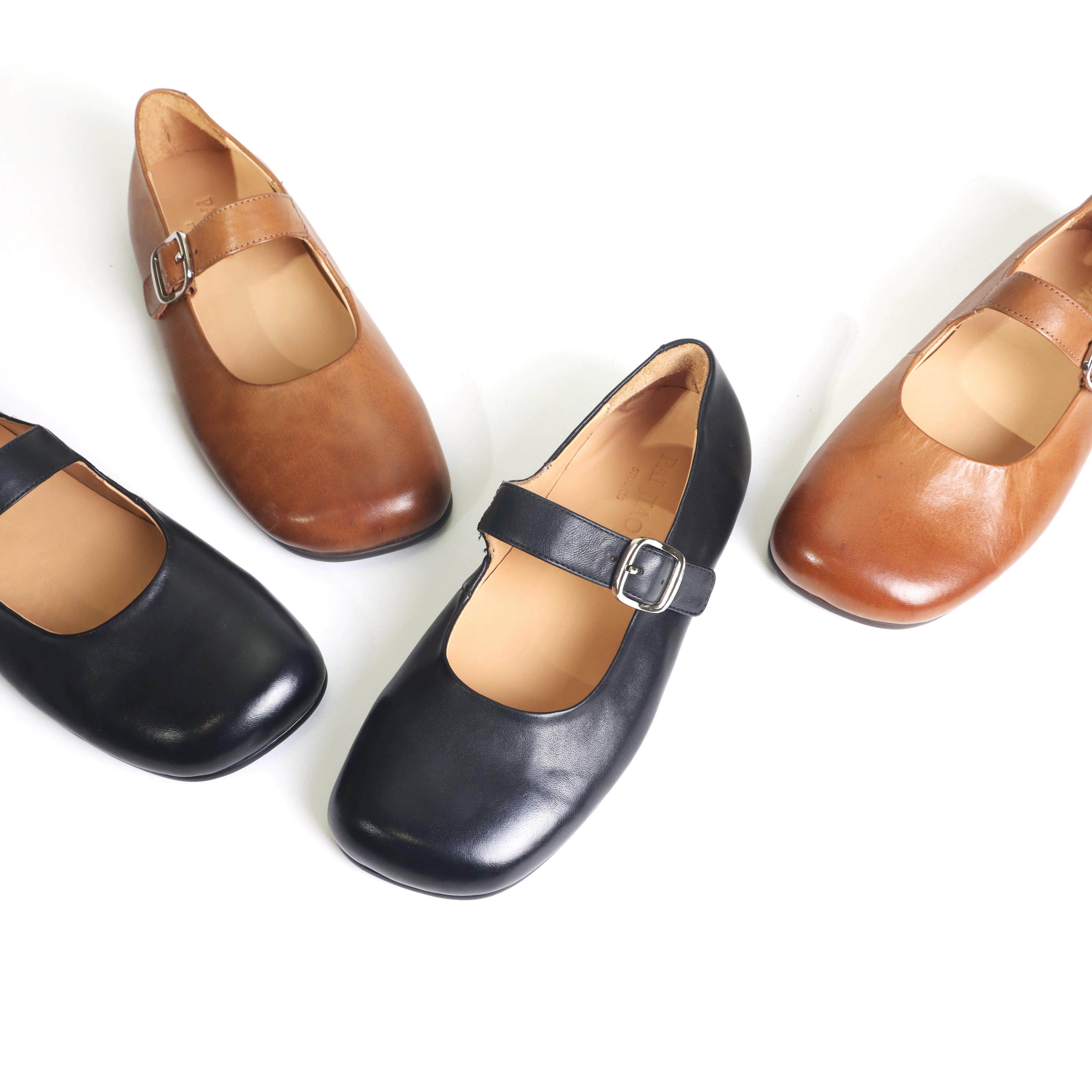 平底软皮软底不累脚浅口单鞋2025新款马皮一脚蹬玛丽珍XBH6507-1,女鞋,浅口单鞋,淘宝优惠券,粉丝福利购,淘宝优惠卷