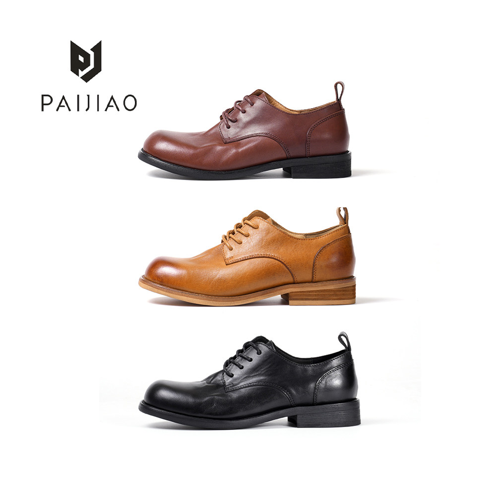 方头小皮鞋系带黑色牛津鞋马皮水洗复古单鞋女22970-1,女鞋,浅口单鞋,淘宝优惠券,粉丝福利购,淘宝优惠卷