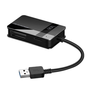 川宇读卡器C368 C233 C235多合一读卡器高速读取TF/SD/CF/MS/M2/XD卡车载手机多用途读卡器全新