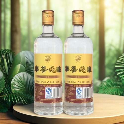 2015年产 丰谷酒业 42度丰谷纯酿白酒500ml*1瓶/2瓶 陈年老酒包邮