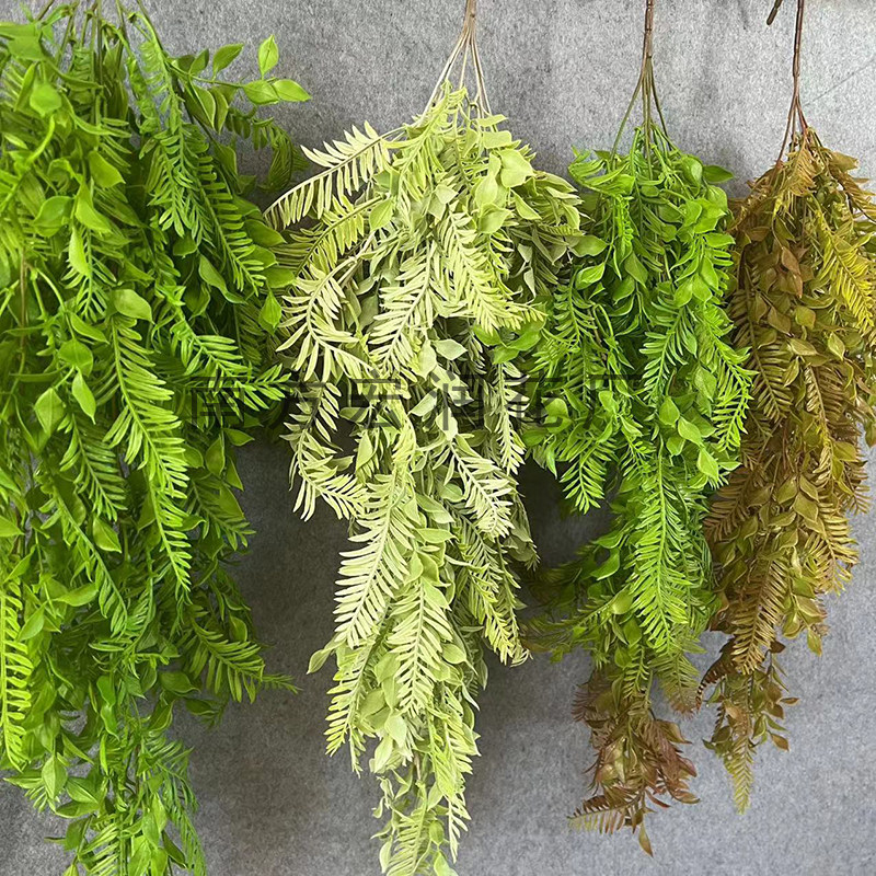 仿真绿植壁挂吊兰假花垂吊绿色植仿真绿植