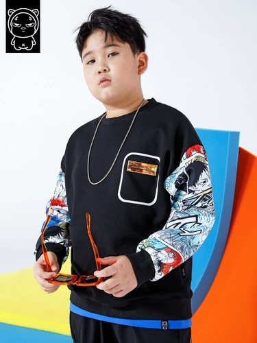 [Ограниченное время 19,9 второе убийство] свинья Тони 2022 Новое аниме Big Boy Tide Brand Fat Детская одежда