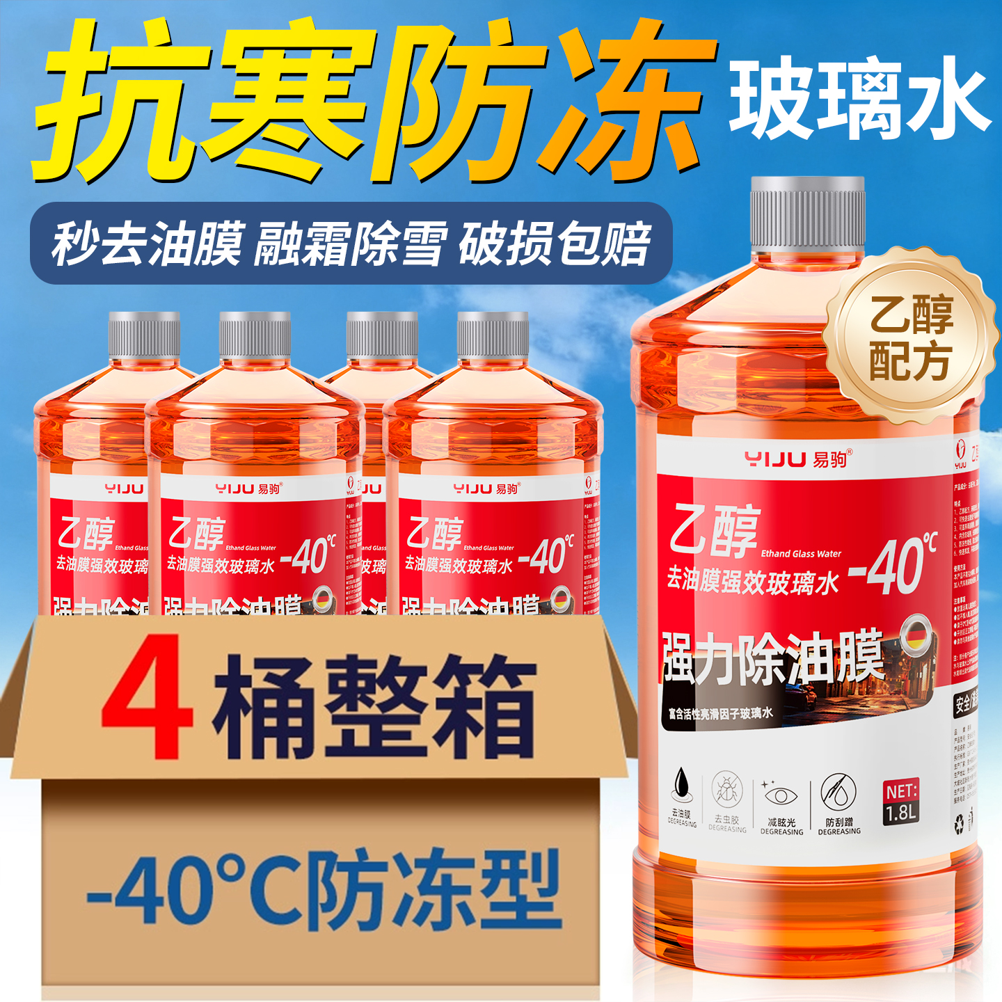 【德国原液】冬季专用防冻玻璃水