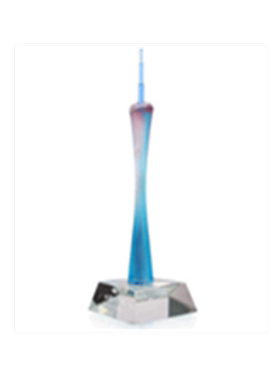 琉璃小蛮腰地方送外宾商务风摆件