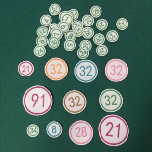 幼儿园毛巾标签分类枕头数字号码贴工作服牌编码记学号刺绣洗屁