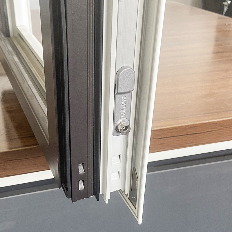 锁扣断桥铝平开门窗锁点边件