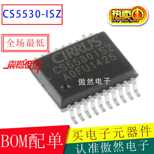 CS5530原装进口CS5530ISZ CS5530-ISZ模数转换器芯片放大器SSOP20