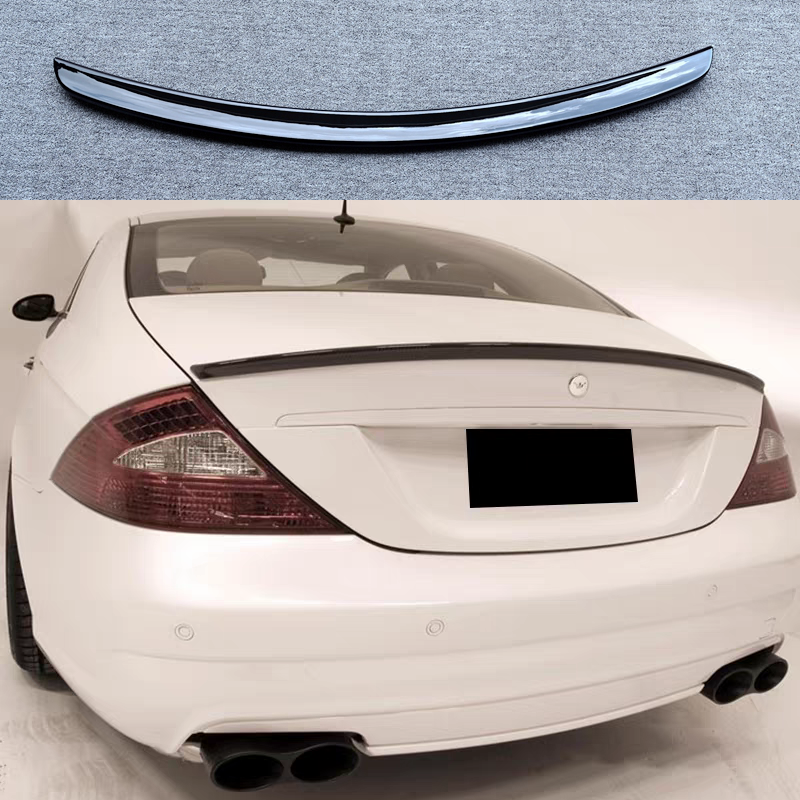 适用2004-11款奔驰CLS级W219 四门车改装CLS63 CLS350 CLS500尾翼