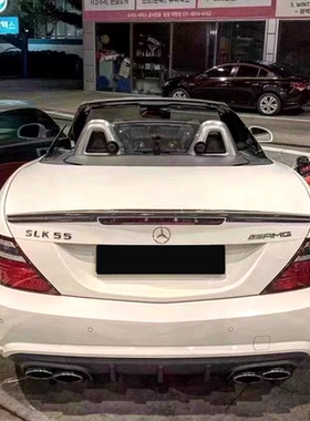 适用2011-2016款奔驰SLK级R172 SLK350SLK300改装碳纤维款压尾翼