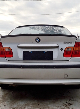 适用于1998-2006款宝马E46尾翼 318i 320i 325i 330i改装压尾翼