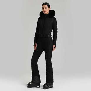 gsousnow连体滑雪服女双板2025新款防水防风耐磨透气保暖弹力修身