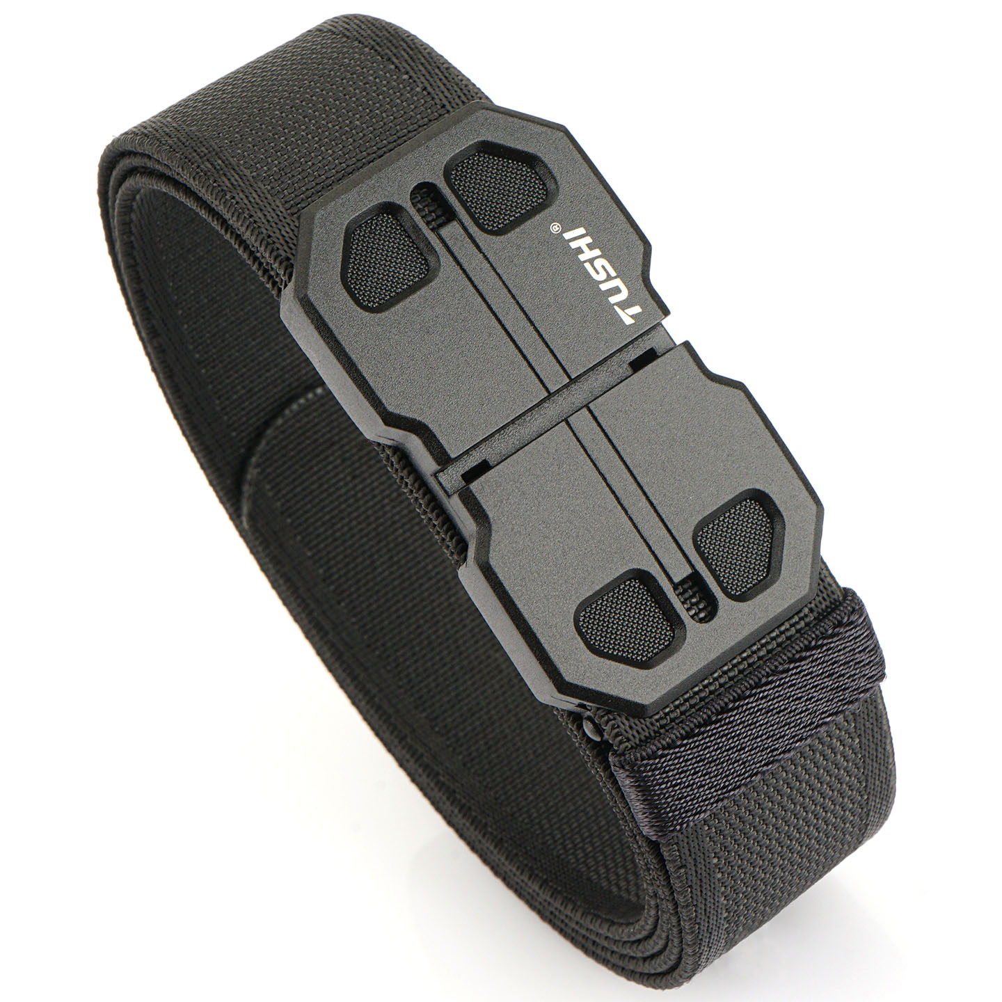 合金磁力扣战术腰带男尼龙