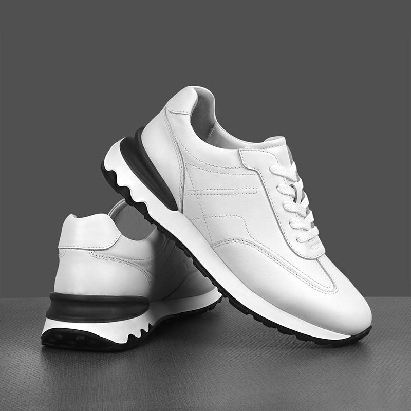 奥勒伦春季运动休闲鞋真皮软底