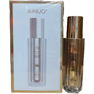 爱诺轻透倍护隔离防晒霜乳40g保湿舒缓防水防紫外线提亮美肤PA50+