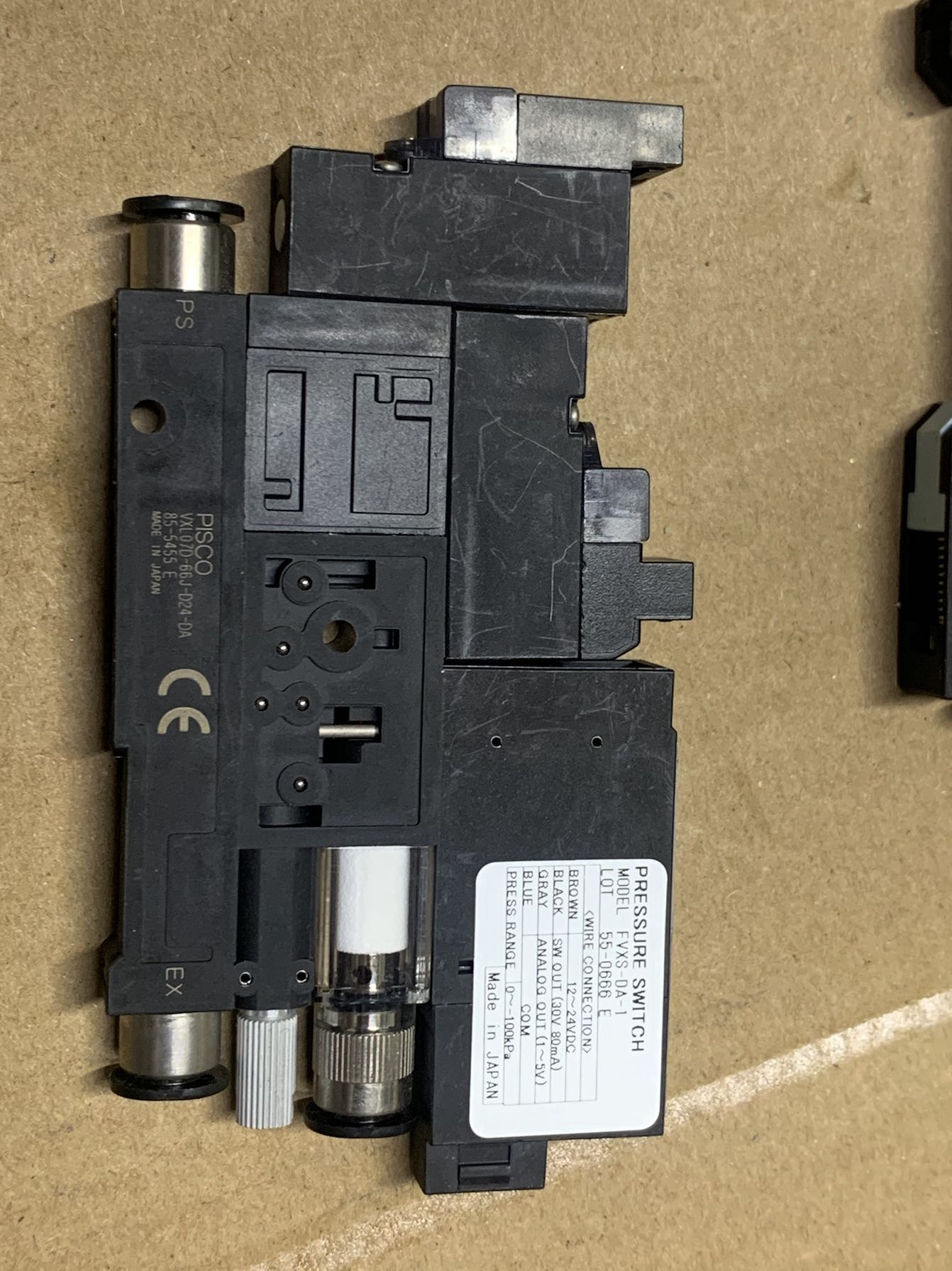 PISCO VXL07D-66J-D24-DA 真空发生器 日本原装正品