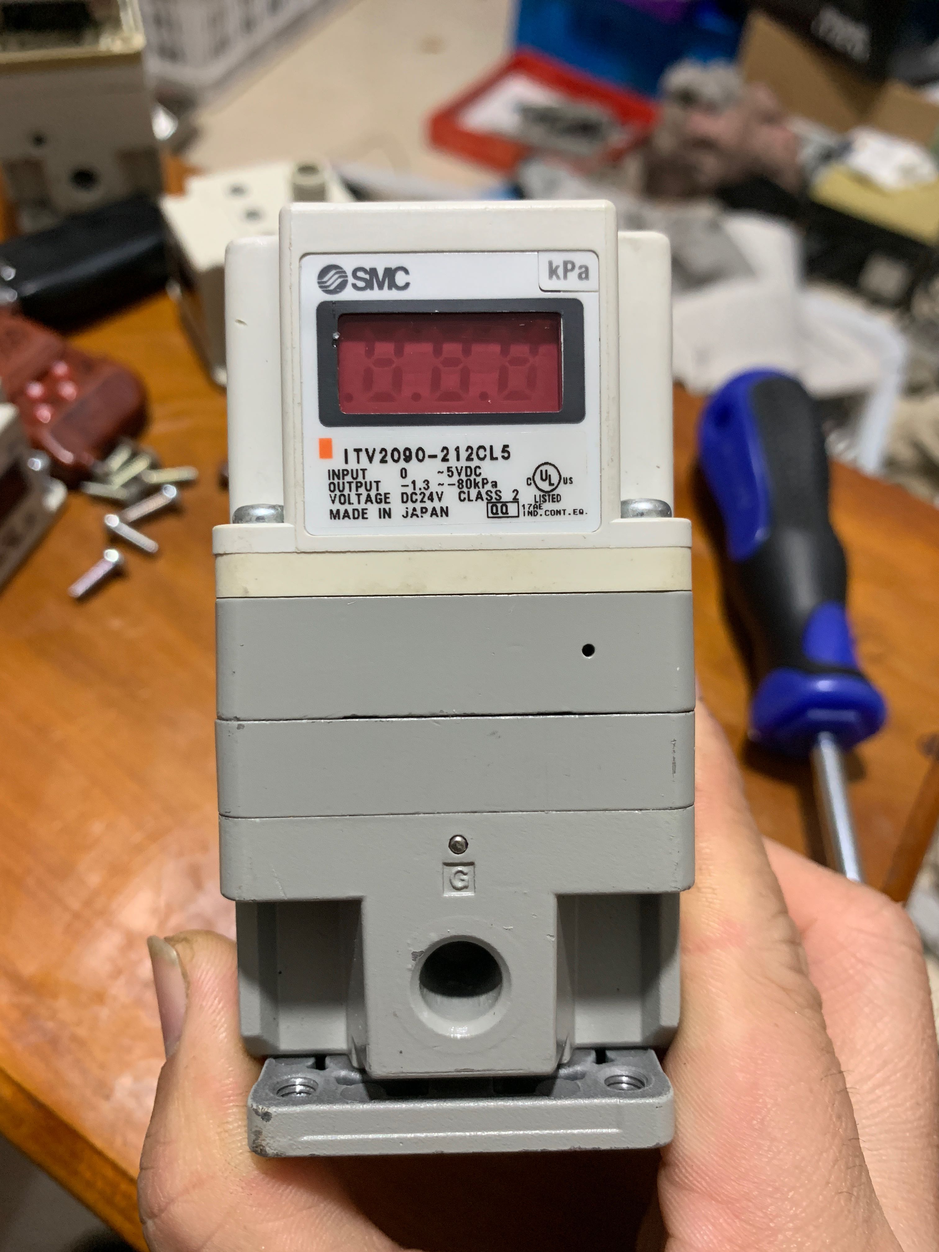 smc真空国外拆机比例阀