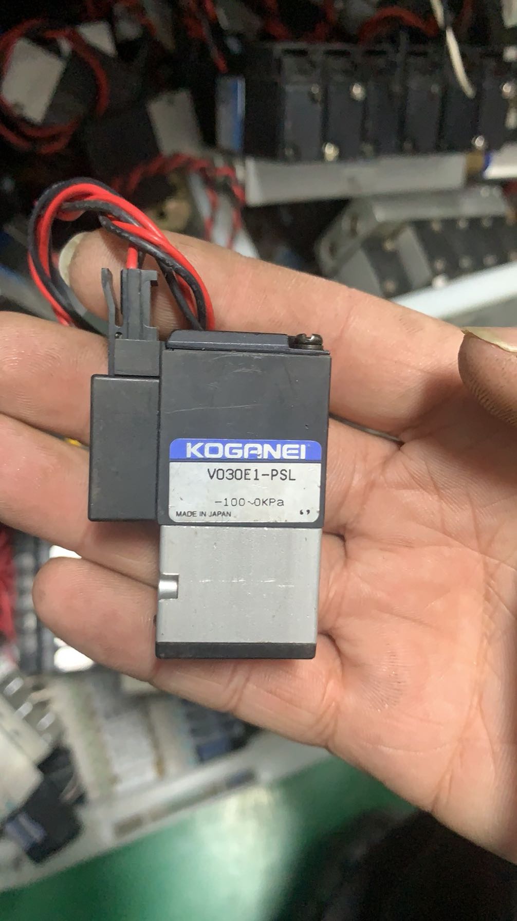 koganei拆机真空电磁阀