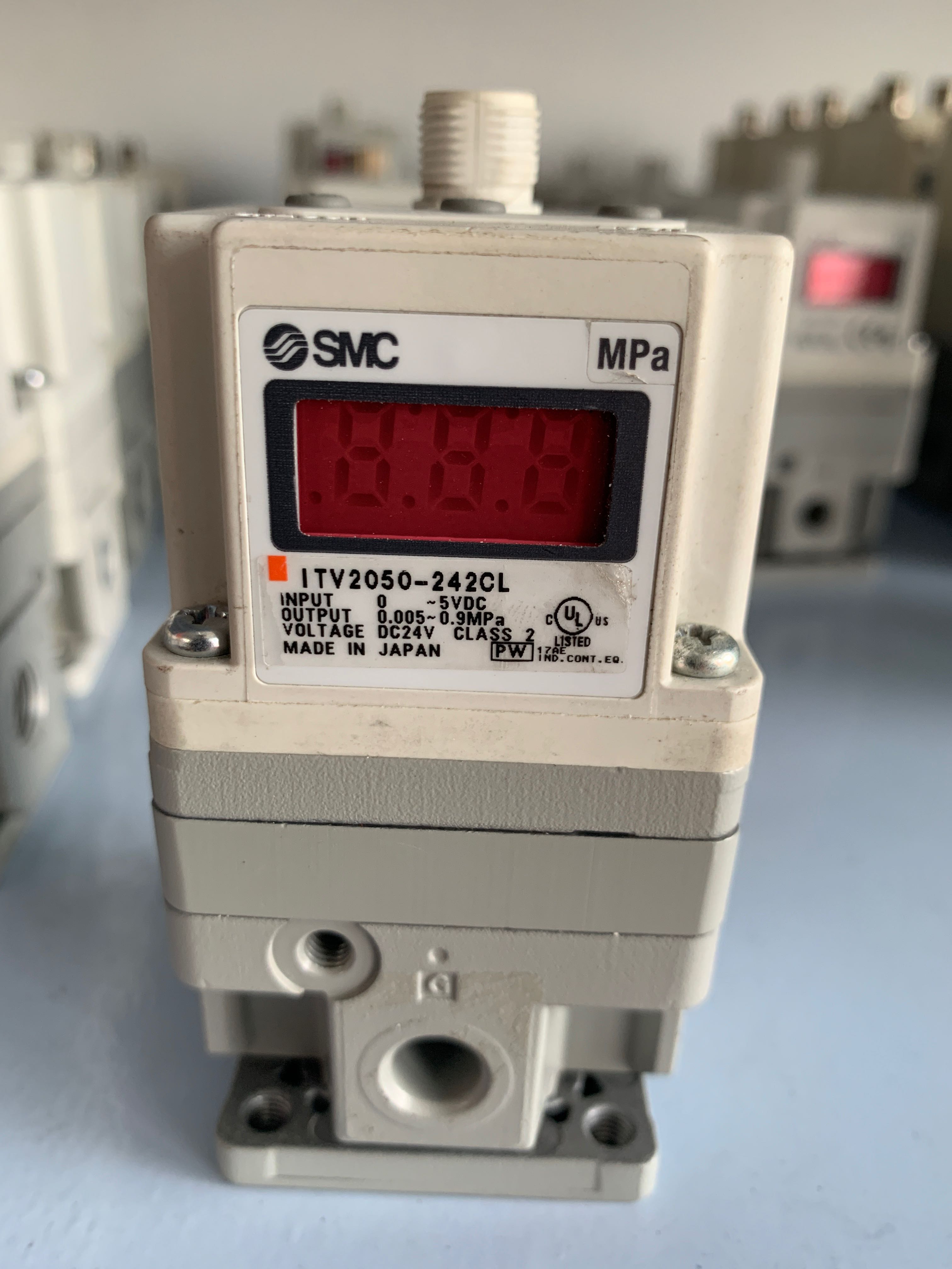 SMC ITV2050-242CL 比例阀 电气 原装正品 进口拆机