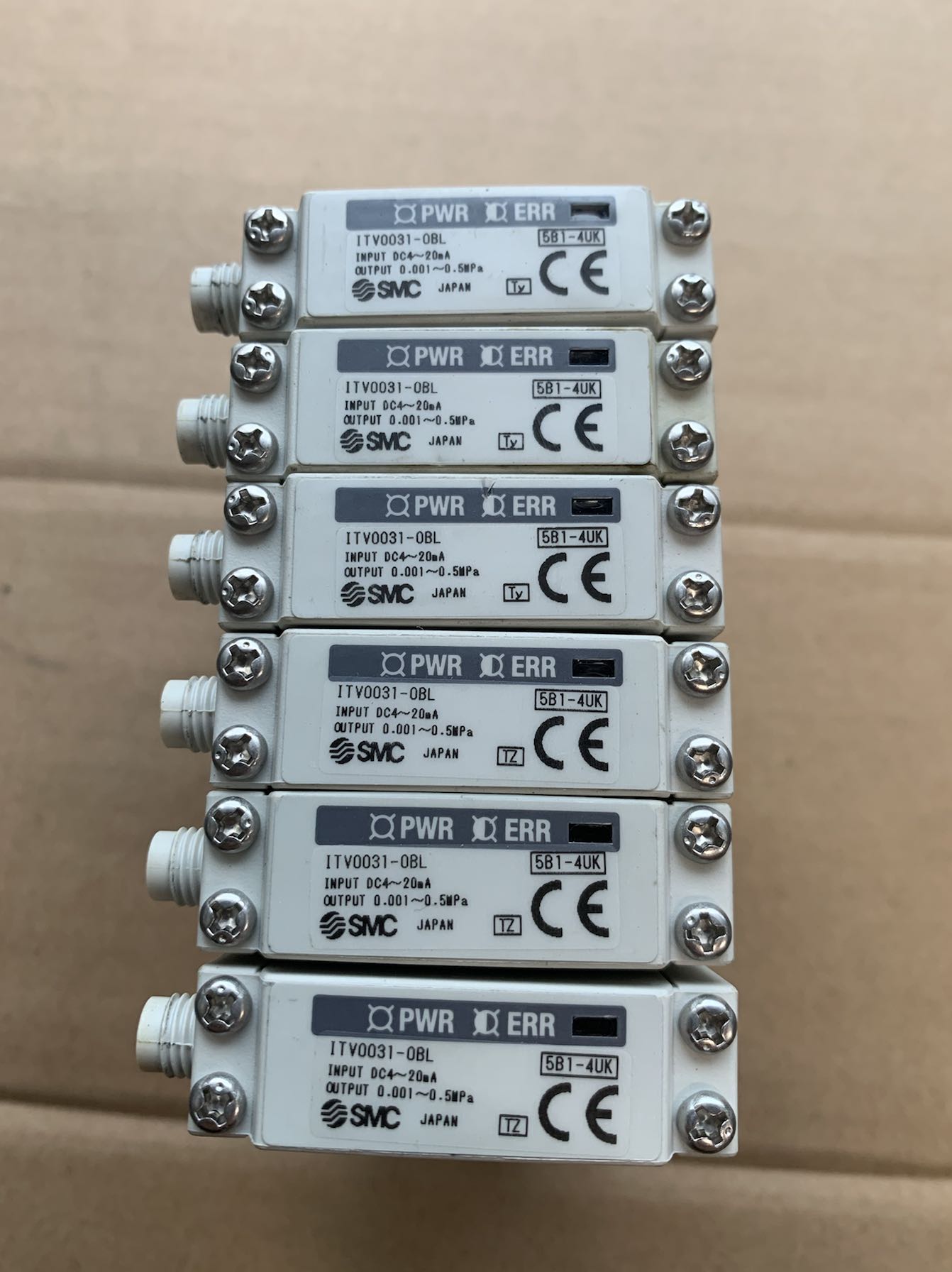 SMC ITV0031-0BL 比例阀 原装正品 95成新