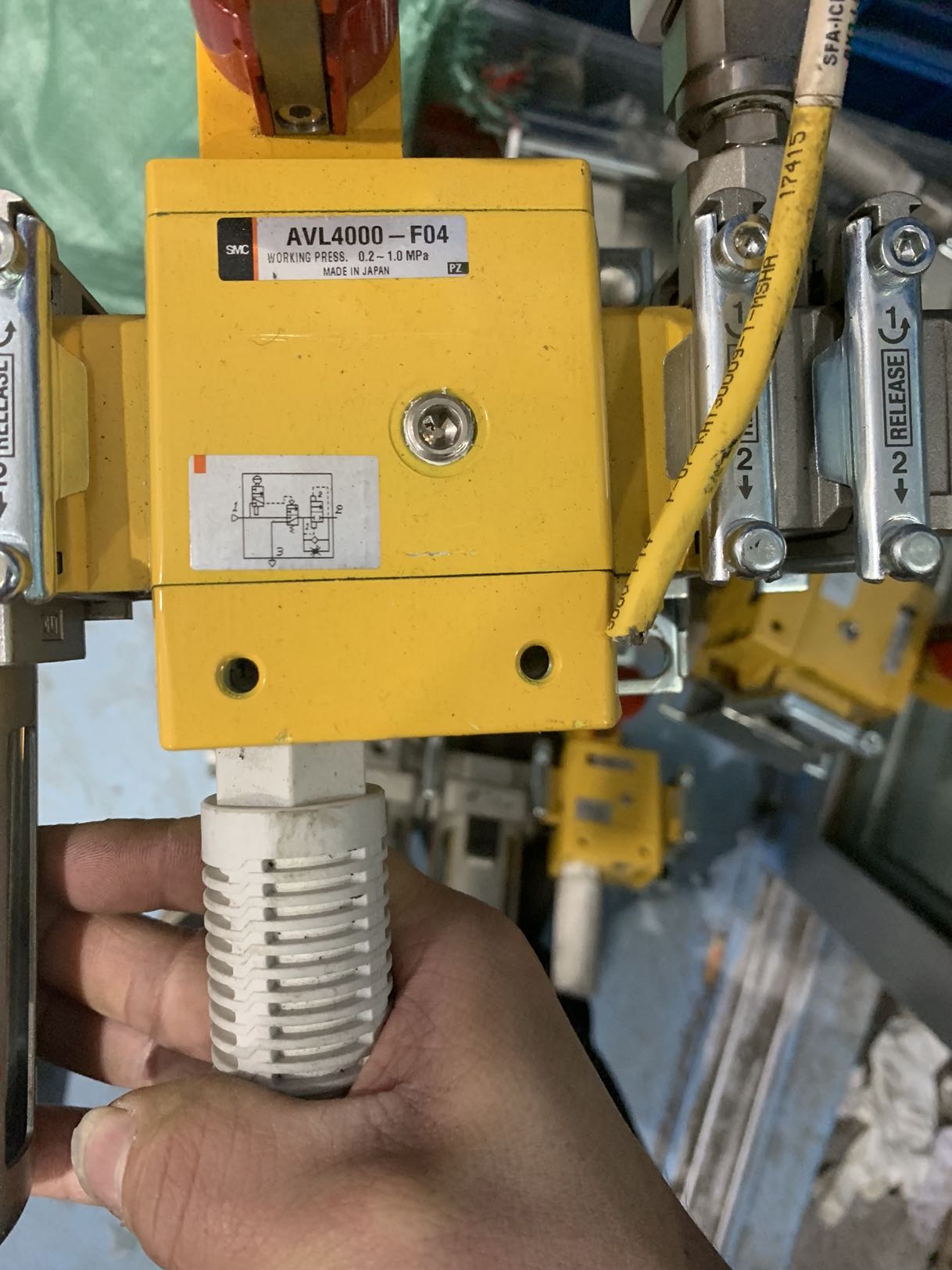 smc手动九成新拆机