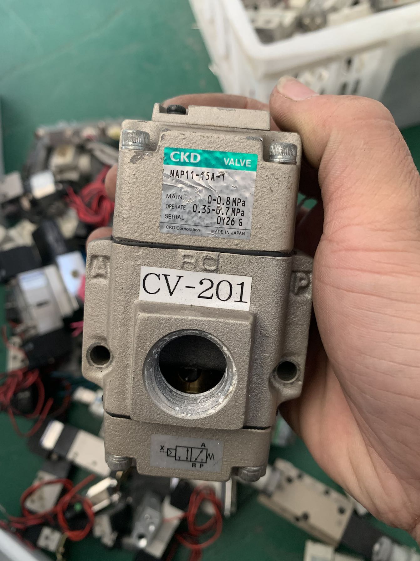 CKD NAP11-15A-1 气控阀 原装正品 进口拆机