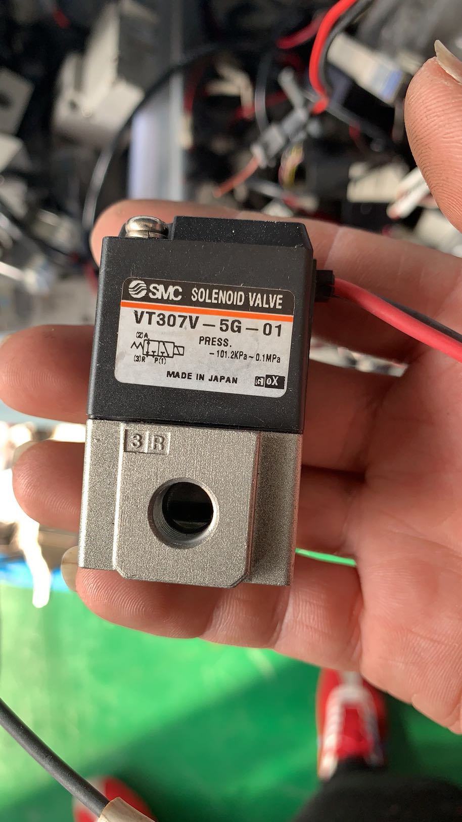 SMC VT307V-5G-01 -02 电磁阀 原装正品
