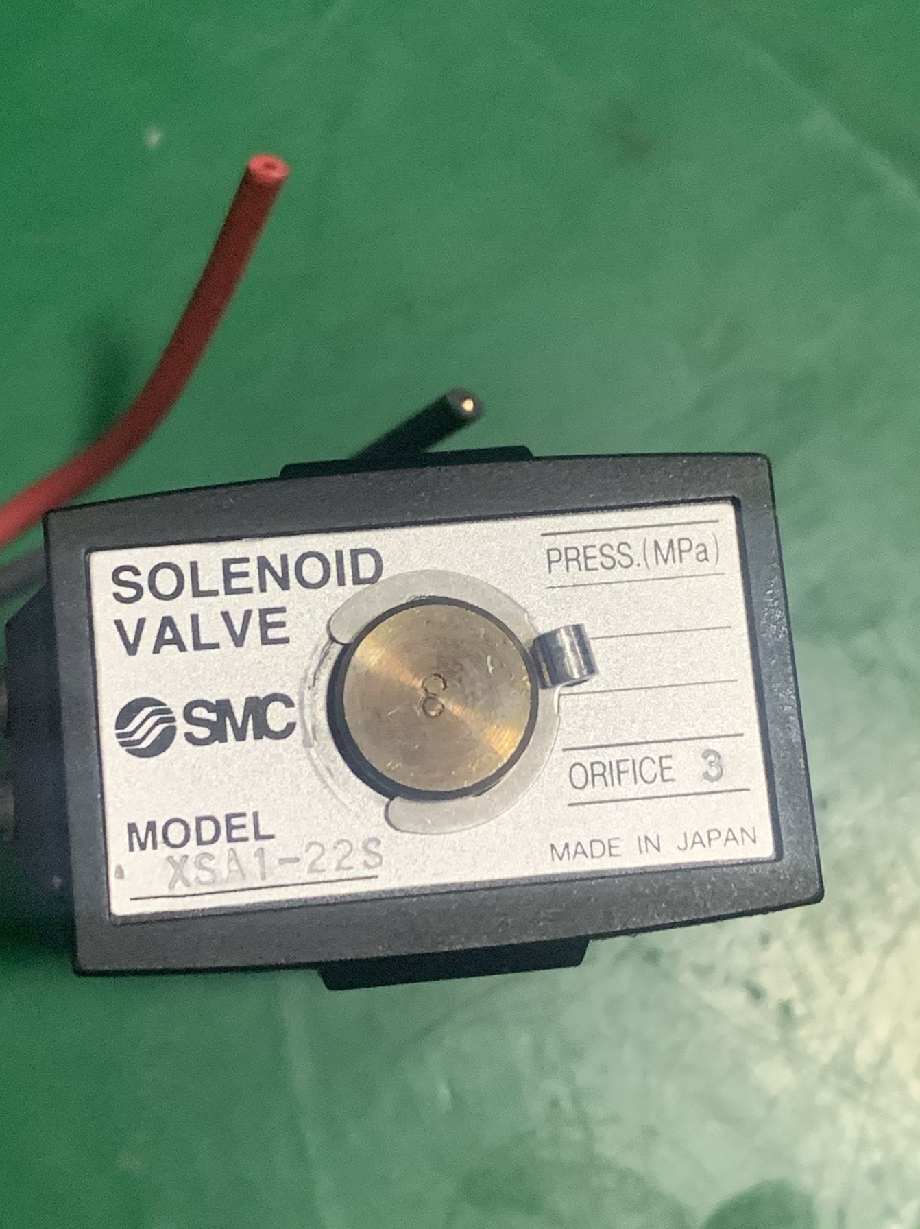 SMC XSA1-22S 电磁阀 原装正品配件 进口拆机 9成新 密封非常好