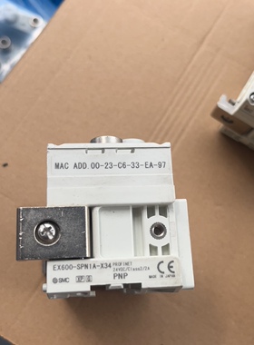 SMC EX600-SPN1A-X34 通讯模块 原装正95新