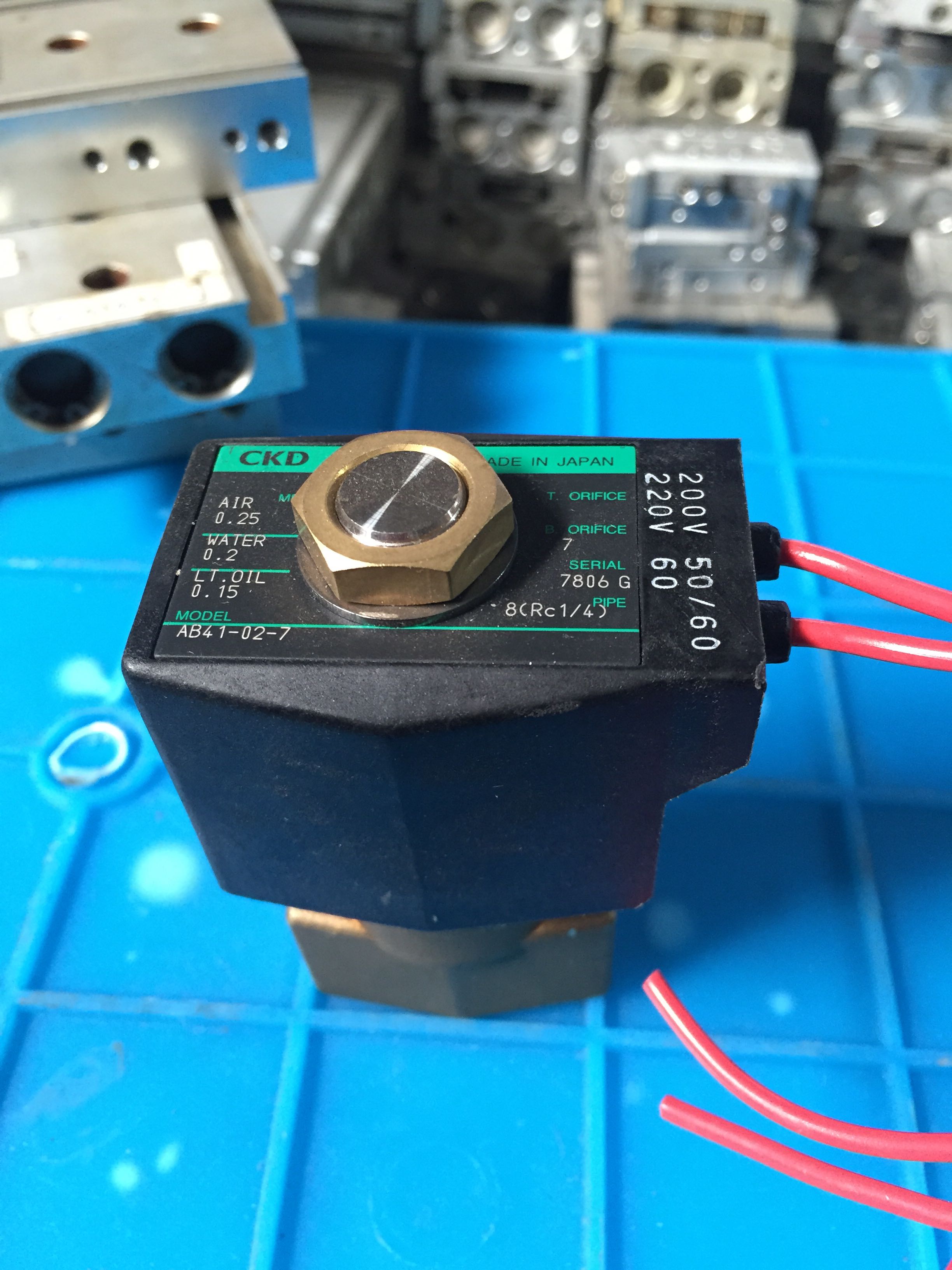 CKD AB41-02-7电磁阀 日本原装拆机件 原装进口