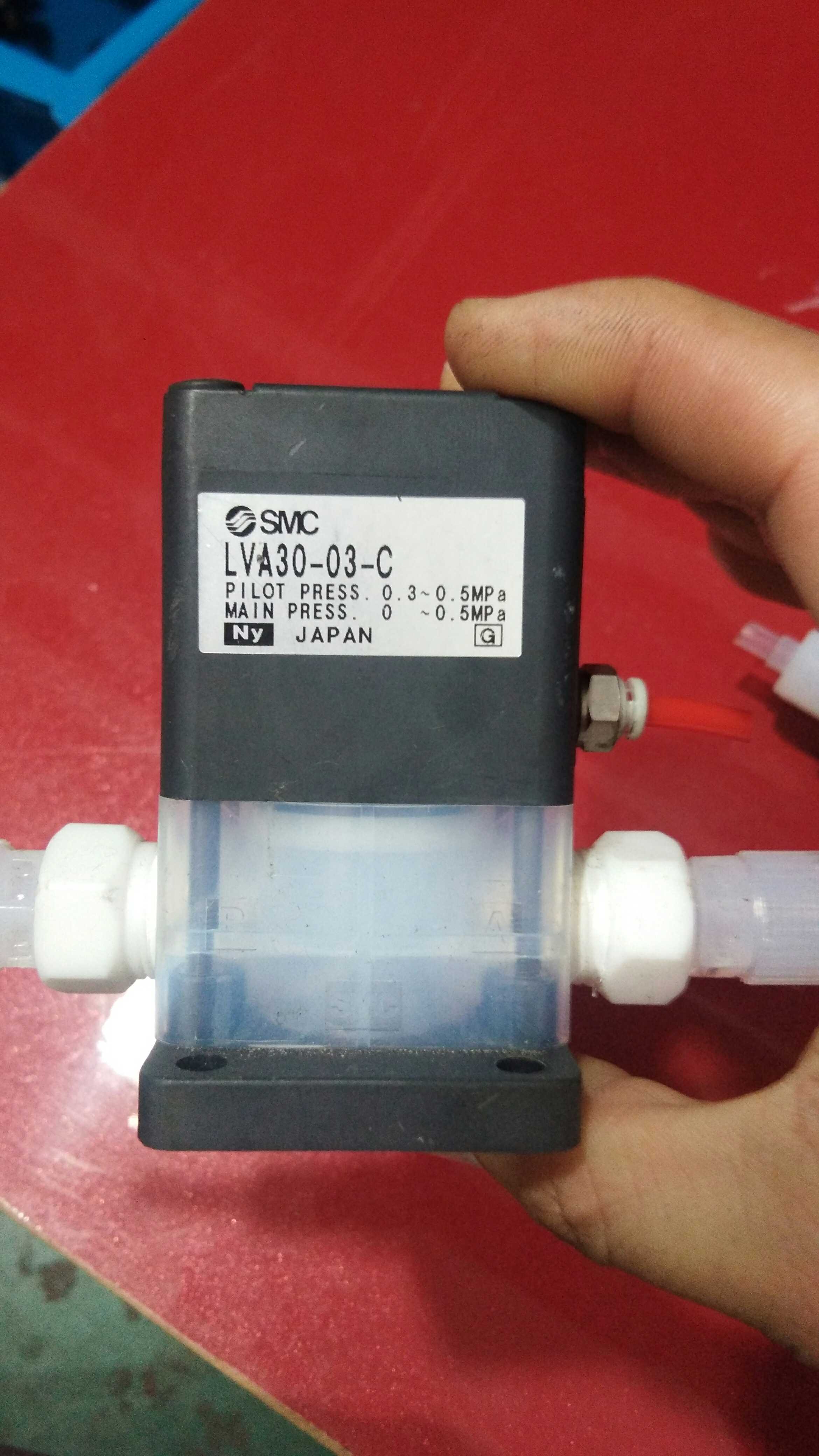 SMC LVA30-03-C 气控阀 药液阀 原装进口拆机件