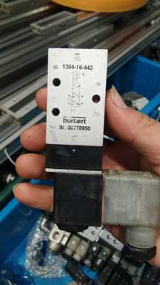 burkert NR.00770950 电磁阀 两位五通电磁阀 原装进口拆机件